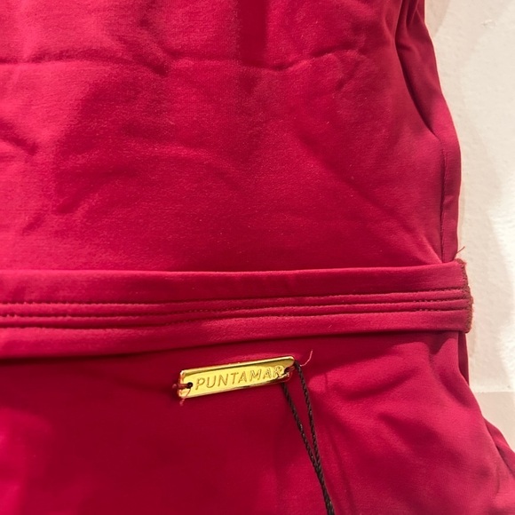 PUNTAMAR Layla red one piece swimsuit NWT - Picture 3 of 9